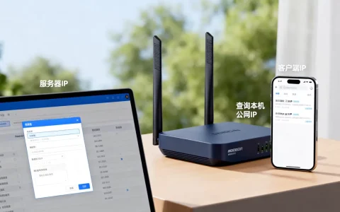 服务器IP与客户端IP有什么区别，怎么查询本机公网IP地址？