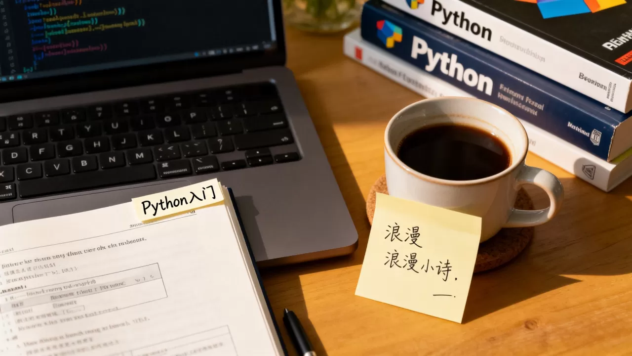 如何写出浪漫的Python小诗?,python入门怎么学? 如何写出浪漫的Python小诗?,python入门怎么学?