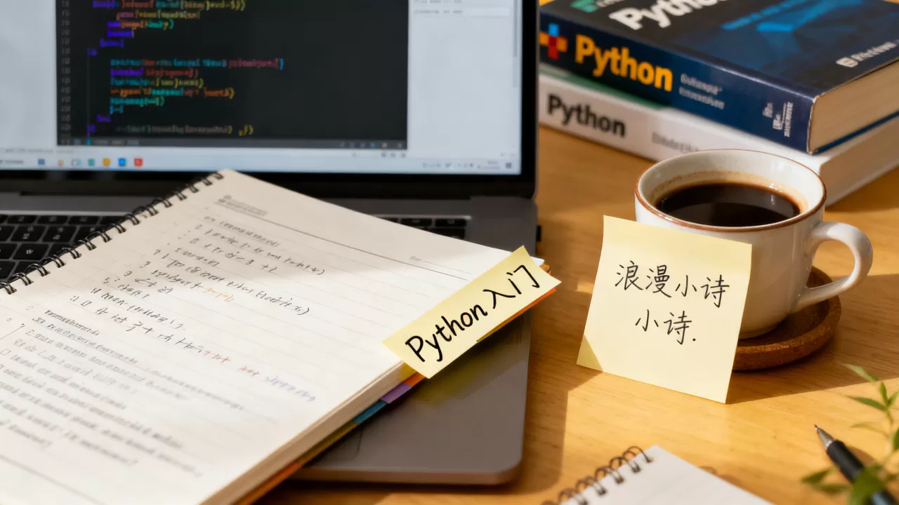 如何写出浪漫的Python小诗?,python入门怎么学? 如何写出浪漫的Python小诗?,python入门怎么学?