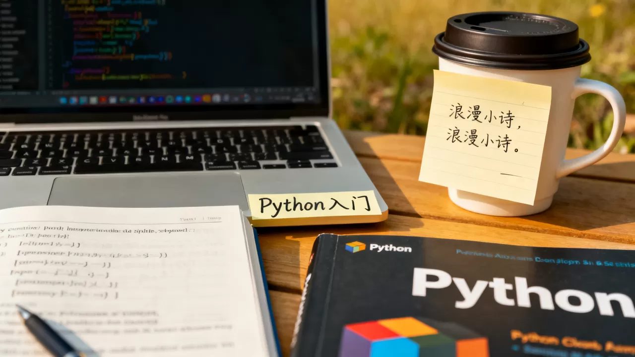 如何写出浪漫的Python小诗?,python入门怎么学? 如何写出浪漫的Python小诗?,python入门怎么学?