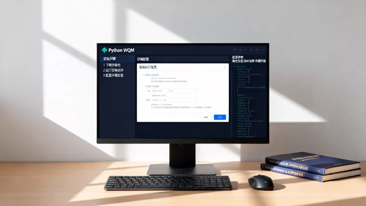 Python WQM怎么使用，WQM安装配置怎么操作？