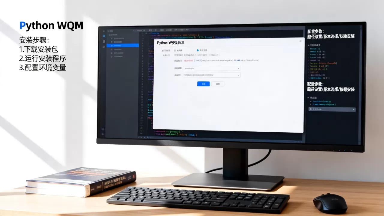 Python WQM怎么使用，WQM安装配置怎么操作？