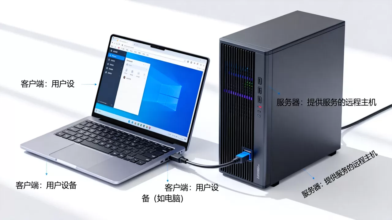 什么是访问www服务器客户端应用，客户端和服务器的区别？