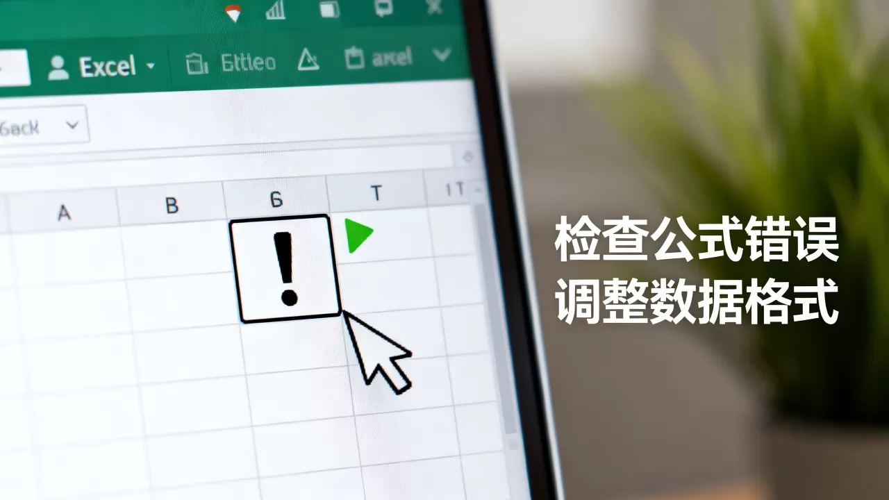 Excel单元格为什么带感叹号，如何快速去除绿色小三角？