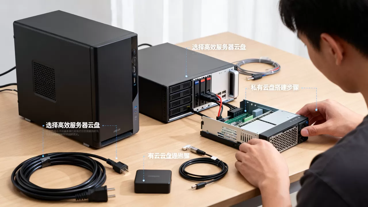 如何选择高效的服务器云盘，私有云盘搭建怎么操作最简单？