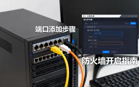 服务器端口该如何添加，云服务器防火墙如何开启端口？
