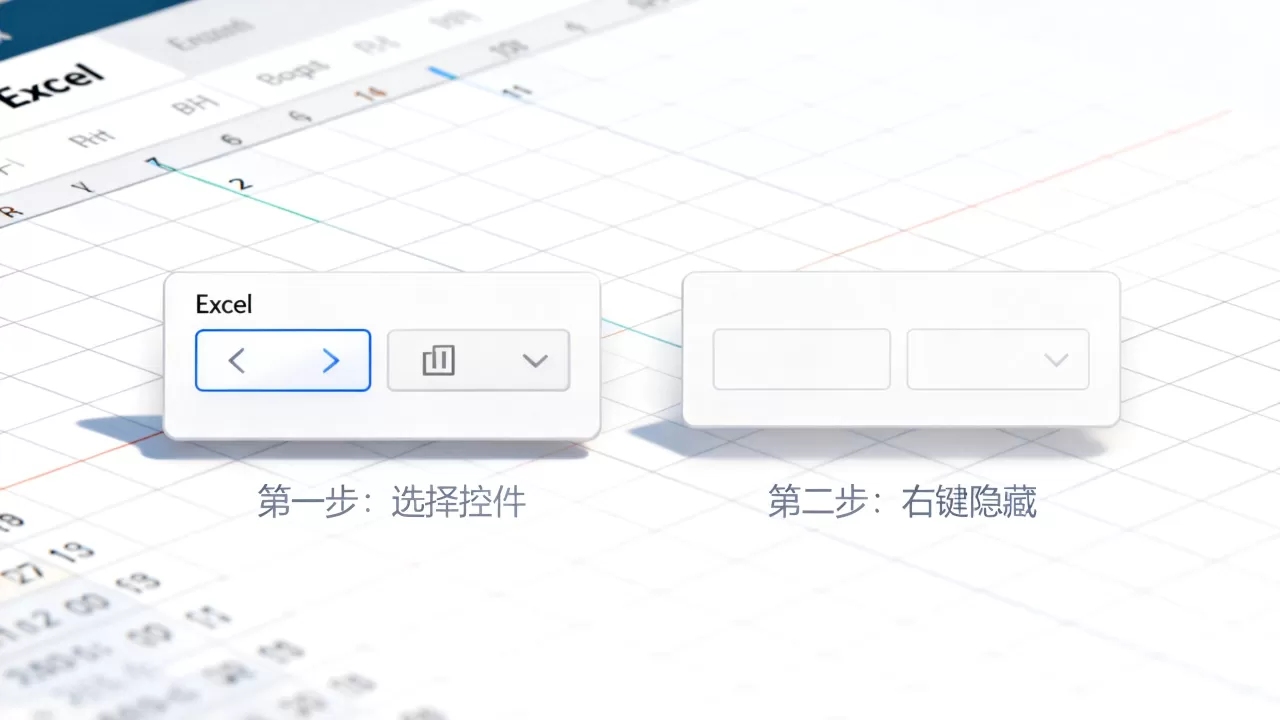 Excel控件该如何快速隐藏,Excel控件怎么显示和隐藏? Excel控件该如何快速隐藏,Excel控件怎么显示和隐藏?