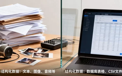 什么是非结构化数据，非结构化数据和结构化数据有什么区别？