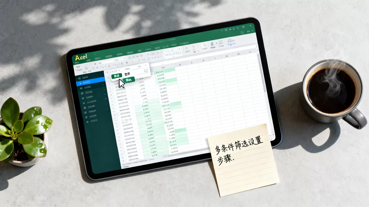 Excel筛选数据后如何重新筛选,Excel多条件筛选怎么设置? Excel筛选数据后如何重新筛选,Excel多条件筛选怎么设置?