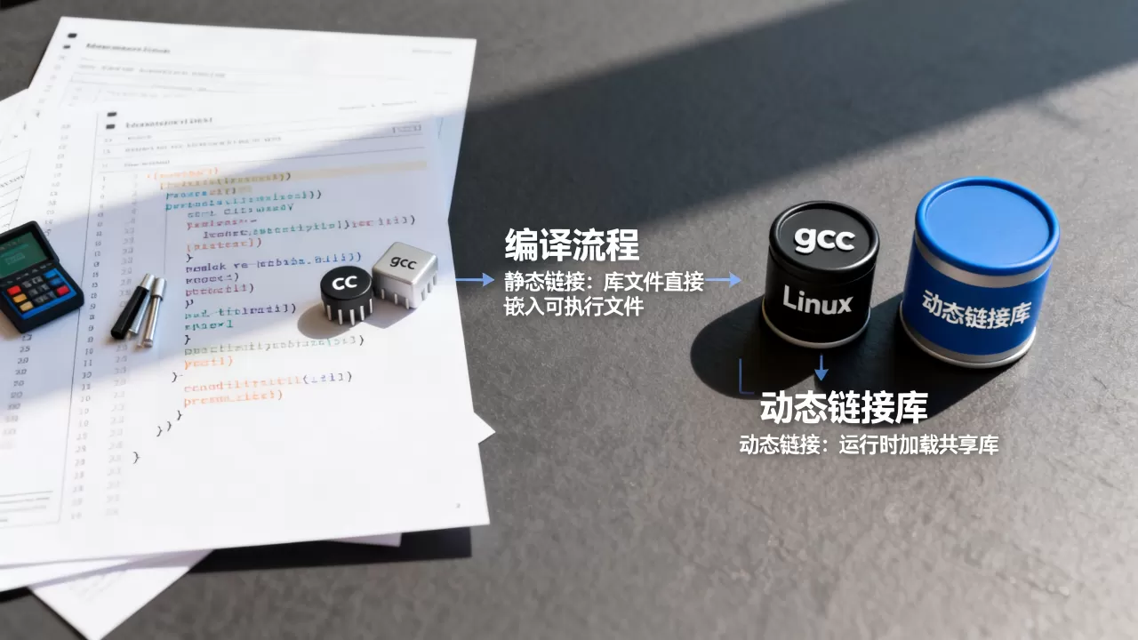 Linux编译连接流程是什么,静态链接和动态链接有什么区别? Linux编译连接流程是什么,静态链接和动态链接有什么区别?