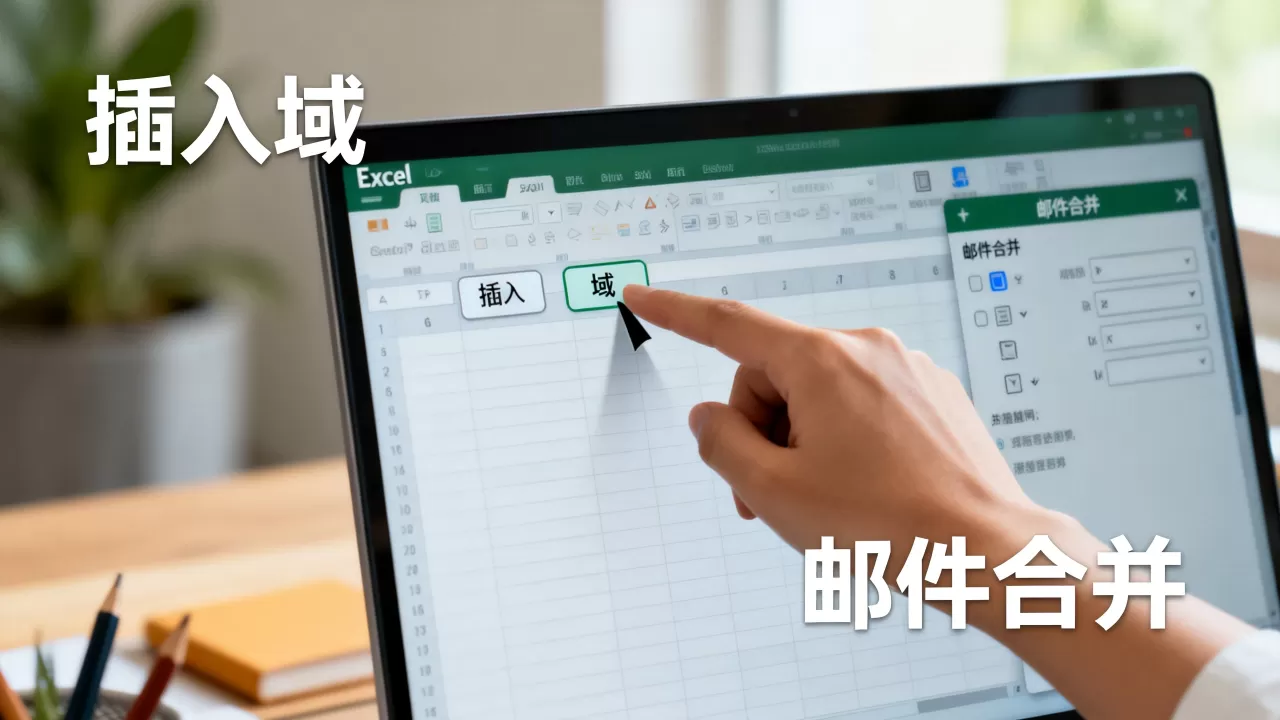 Excel如何快速插入域,Excel邮件合并怎么插入域? Excel如何快速插入域,Excel邮件合并怎么插入域?