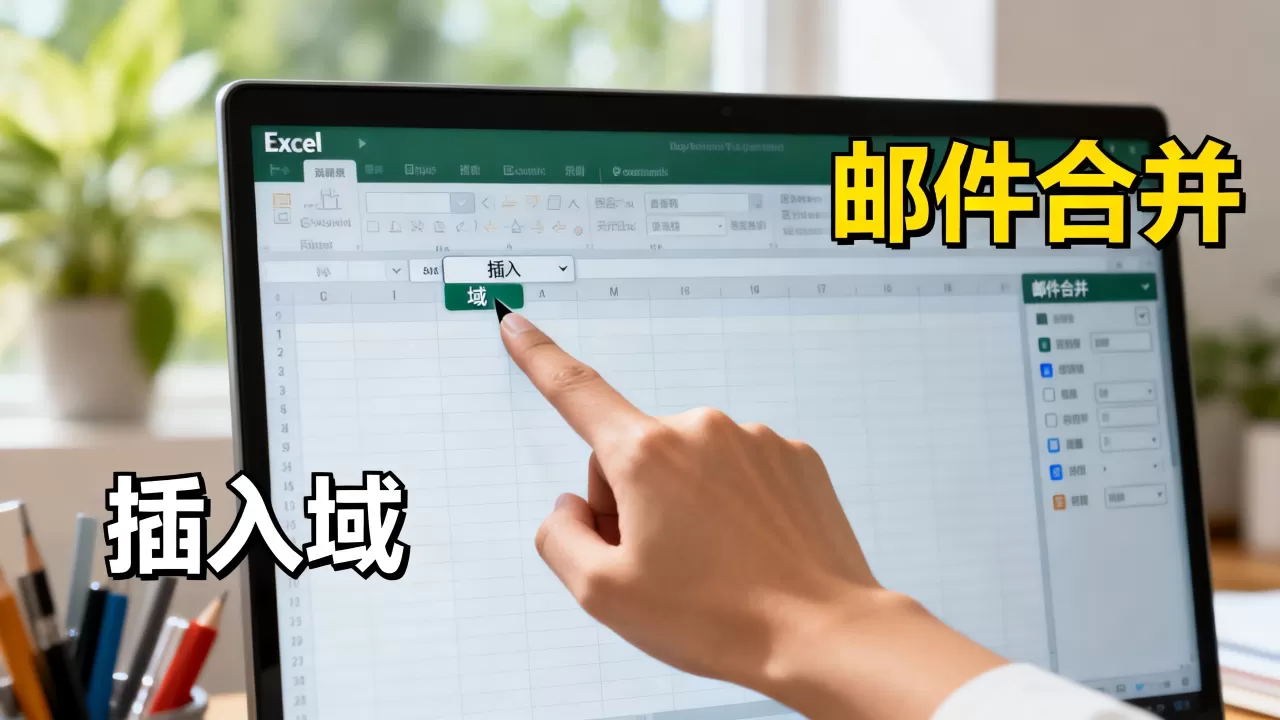 Excel如何快速插入域,Excel邮件合并怎么插入域? Excel如何快速插入域,Excel邮件合并怎么插入域?