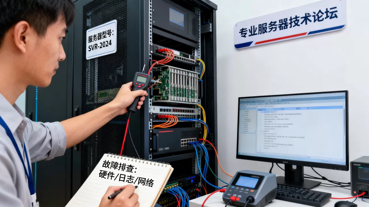 哪里有专业的服务器论坛，服务器故障怎么排查解决？