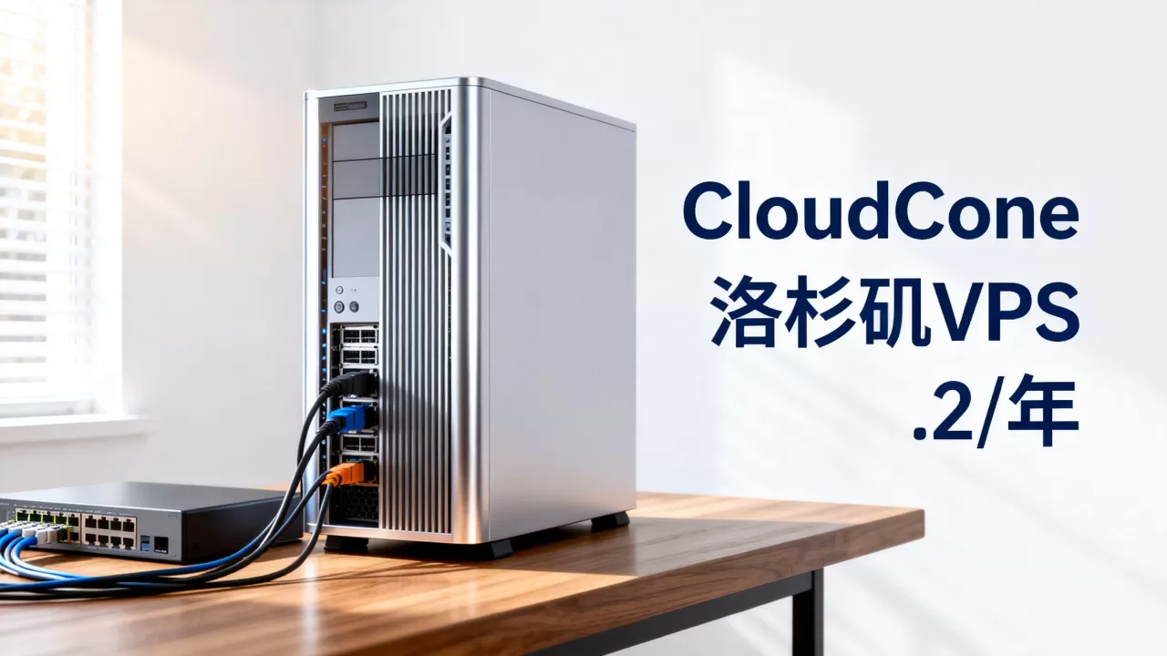CloudCone洛杉矶VPS低至.2/年值吗，美国VPS哪个好？