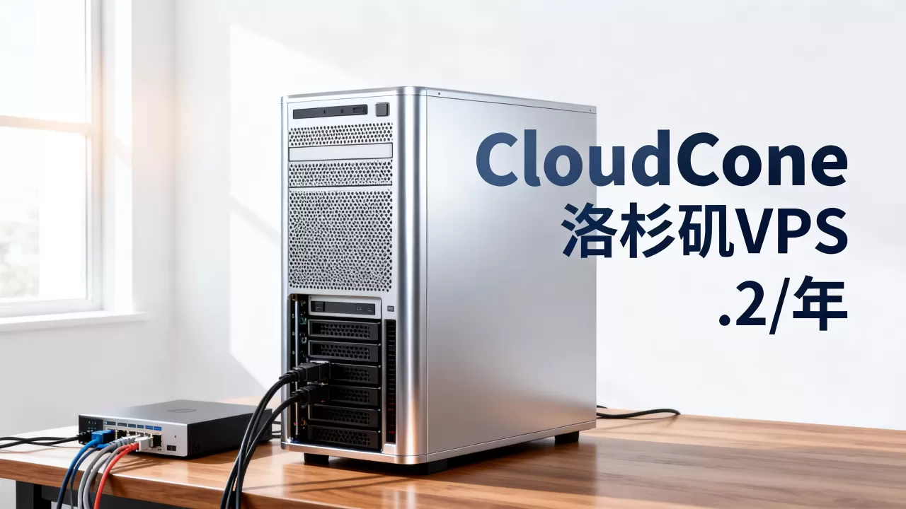 CloudCone洛杉矶VPS低至.2/年值吗，美国VPS哪个好？