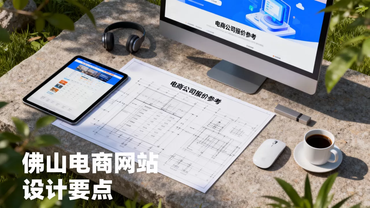 佛山电子商务网站设计怎么选，电商网站设计公司多少钱？