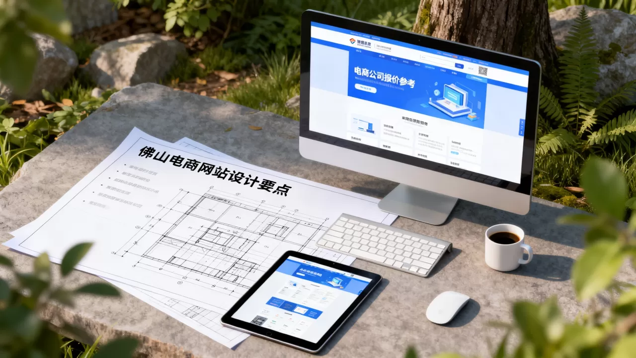 佛山电子商务网站设计怎么选，电商网站设计公司多少钱？