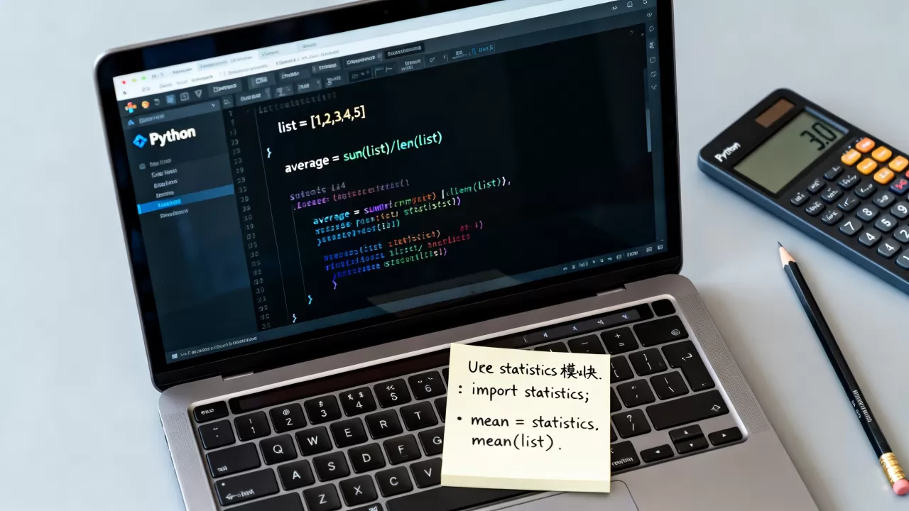 Python如何计算平均值，Python求平均值的方法有哪些？