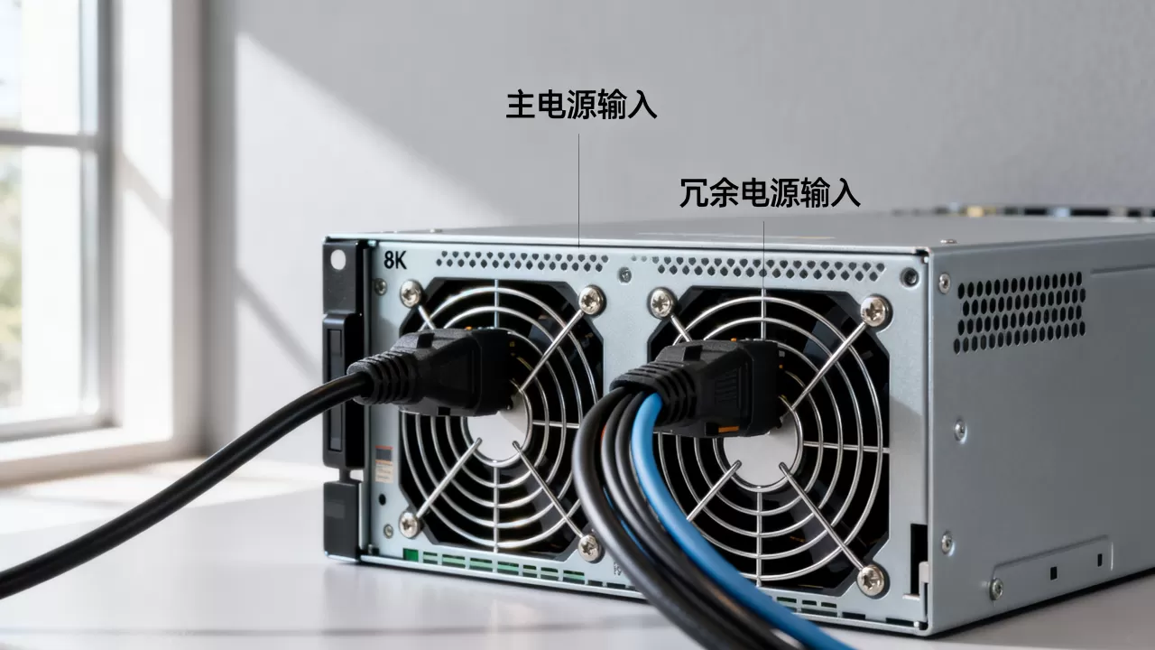服务器接两路电源怎么接，服务器双电源冗余怎么实现？