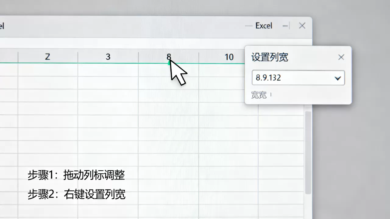 Excel表格怎么快速变宽,Excel怎么设置单元格宽度? Excel表格怎么快速变宽,Excel怎么设置单元格宽度?