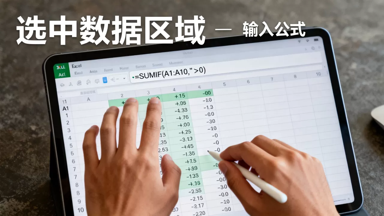 Excel怎么只对正数求和?Excel求和公式怎么设置? Excel怎么只对正数求和?Excel求和公式怎么设置?
