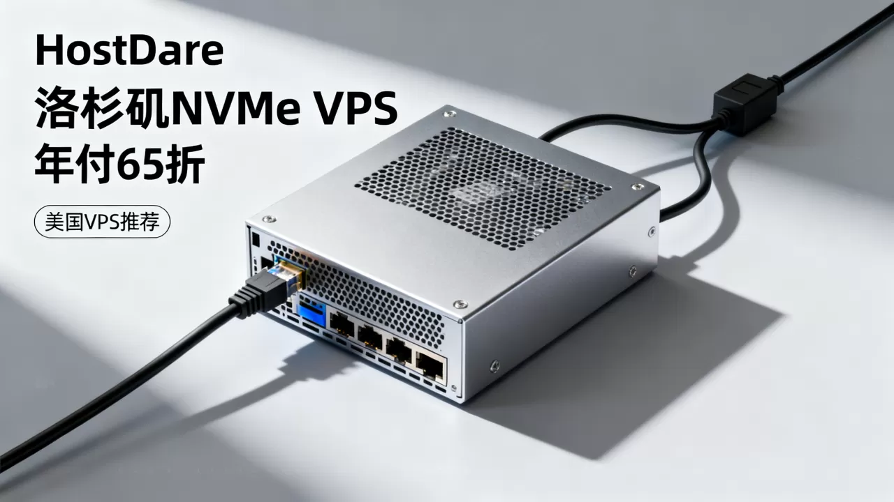 HostDare洛杉矶NVMe VPS年付65折值得买吗,美国VPS哪个好? HostDare洛杉矶NVMe VPS年付65折值得买吗,美国VPS哪个好?