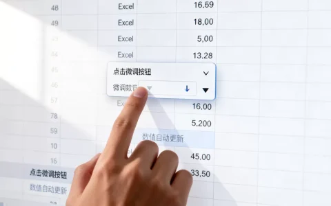 Excel微调框怎么使用，如何实现微调框与单元格联动？