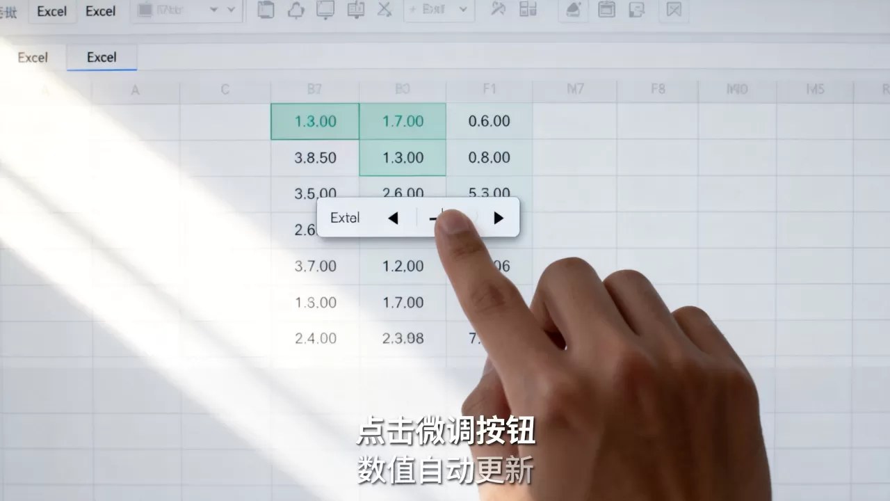 Excel微调框怎么使用,如何实现微调框与单元格联动? Excel微调框怎么使用,如何实现微调框与单元格联动?