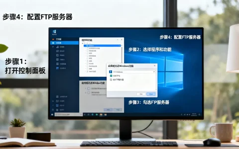 如何快速一键搭建FTP服务器，Windows怎么搭建FTP服务器？