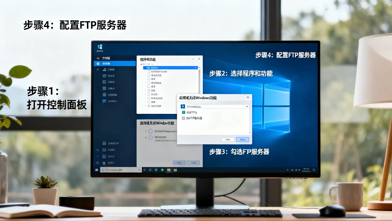 如何快速一键搭建FTP服务器,Windows怎么搭建FTP服务器? 如何快速一键搭建FTP服务器,Windows怎么搭建FTP服务器?