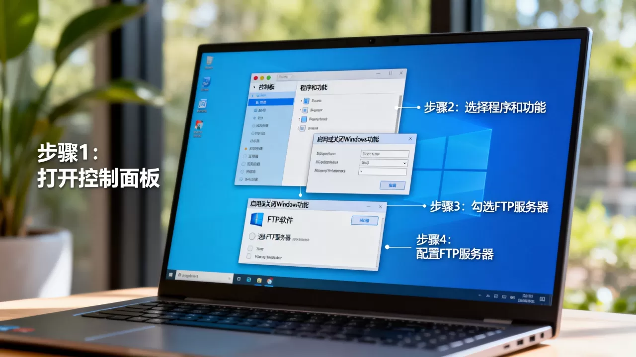 如何快速一键搭建FTP服务器,Windows怎么搭建FTP服务器? 如何快速一键搭建FTP服务器,Windows怎么搭建FTP服务器?