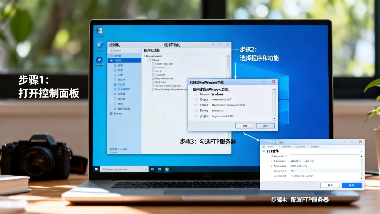 如何快速一键搭建FTP服务器,Windows怎么搭建FTP服务器? 如何快速一键搭建FTP服务器,Windows怎么搭建FTP服务器?