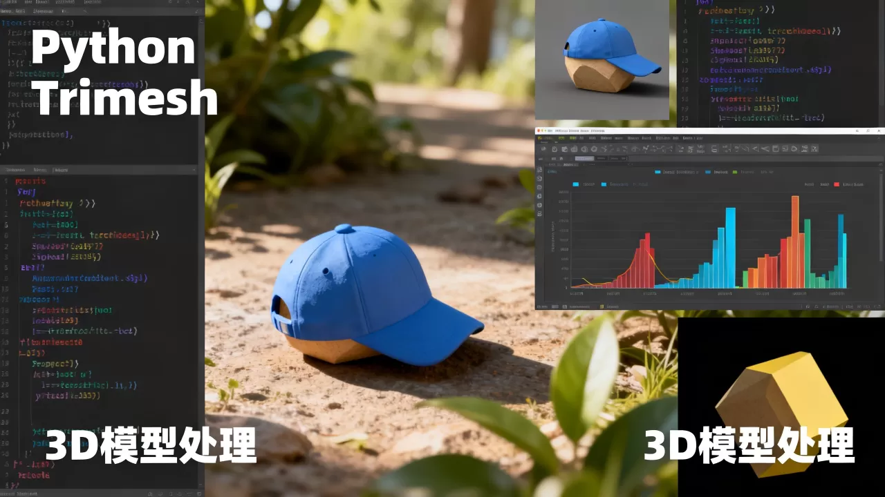 Python Trimesh怎么用,Python 3D模型处理库哪个好? Python Trimesh怎么用,Python 3D模型处理库哪个好?