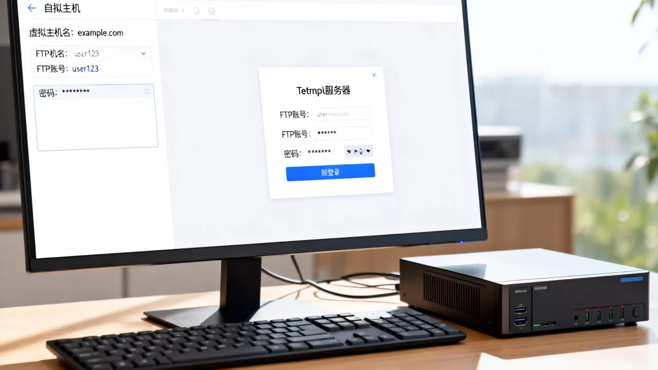 FTP服务器虚拟主机名怎么设置,虚拟主机FTP账号怎么登录? FTP服务器虚拟主机名怎么设置,虚拟主机FTP账号怎么登录?