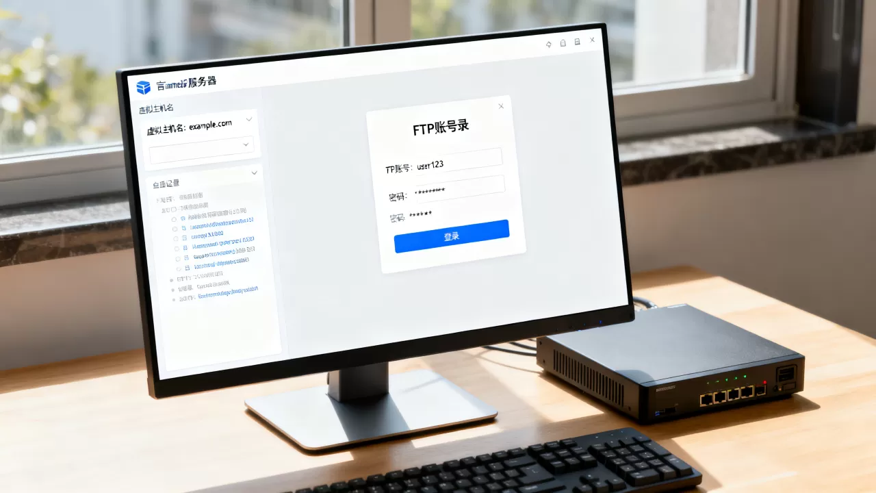 FTP服务器虚拟主机名怎么设置,虚拟主机FTP账号怎么登录? FTP服务器虚拟主机名怎么设置,虚拟主机FTP账号怎么登录?