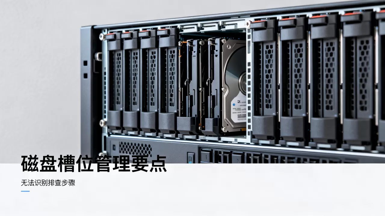 服务器磁盘槽位该如何管理,磁盘槽位无法识别怎么办? 服务器磁盘槽位该如何管理,磁盘槽位无法识别怎么办?