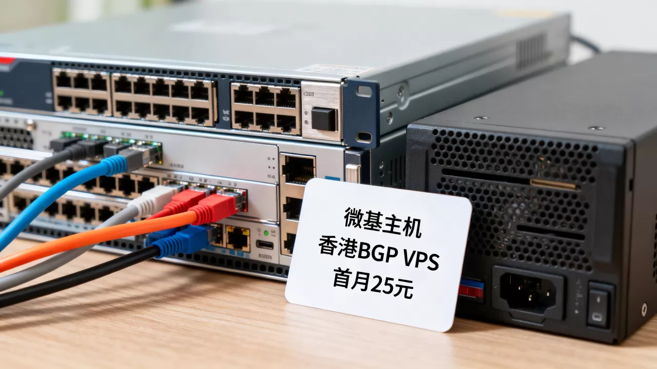 微基主机香港BGP VPS首月25元值吗，香港VPS哪个好？