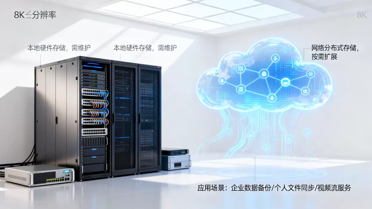 服务器与网络云存储有什么区别,云存储有哪些应用场景? 服务器与网络云存储有什么区别,云存储有哪些应用场景?