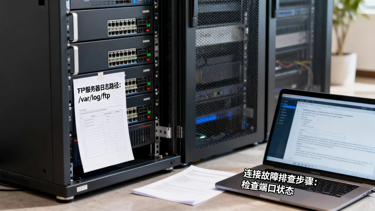 FTP服务器日志在哪里查看，如何通过日志排查连接故障？