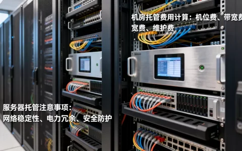 服务器托管有哪些注意事项，机房托管费用怎么计算？