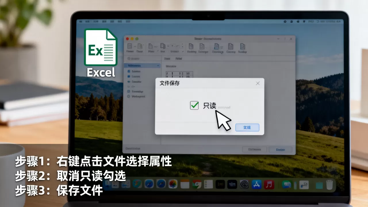 Excel文件怎么取消只读,Excel只读无法保存怎么办? Excel文件怎么取消只读,Excel只读无法保存怎么办?