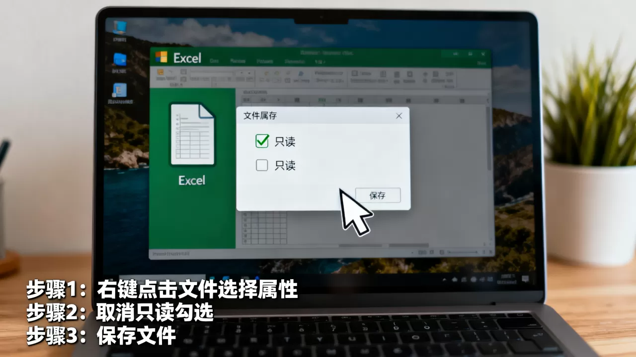 Excel文件怎么取消只读,Excel只读无法保存怎么办? Excel文件怎么取消只读,Excel只读无法保存怎么办?