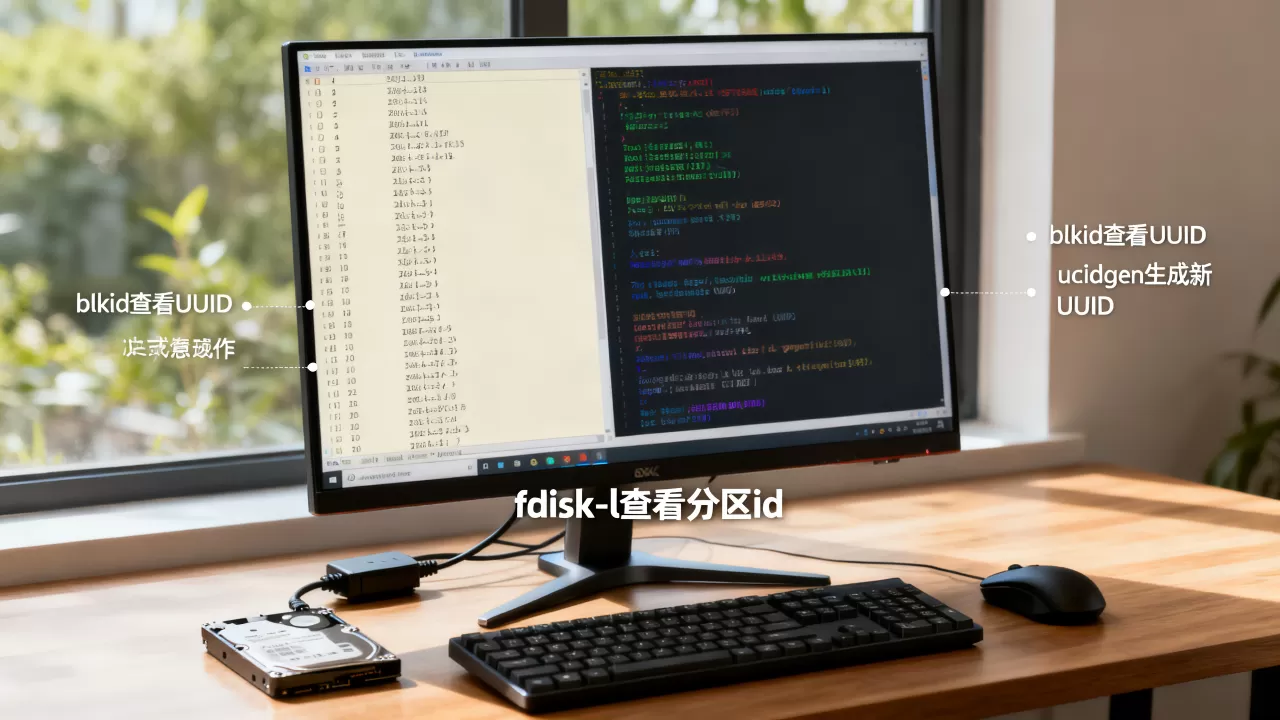 Linux分区id怎么查看，Linux如何修改分区UUID？