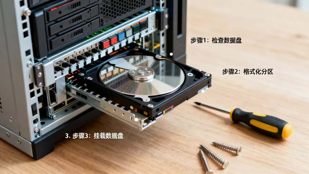 服务器数据盘怎么挂载?Linux服务器数据盘挂载教程 服务器数据盘怎么挂载?Linux服务器数据盘挂载教程