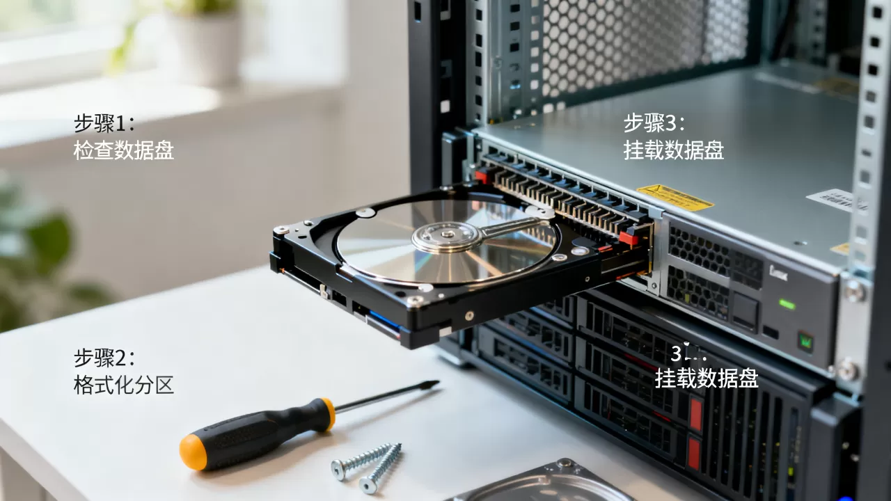 服务器数据盘怎么挂载?Linux服务器数据盘挂载教程 服务器数据盘怎么挂载?Linux服务器数据盘挂载教程