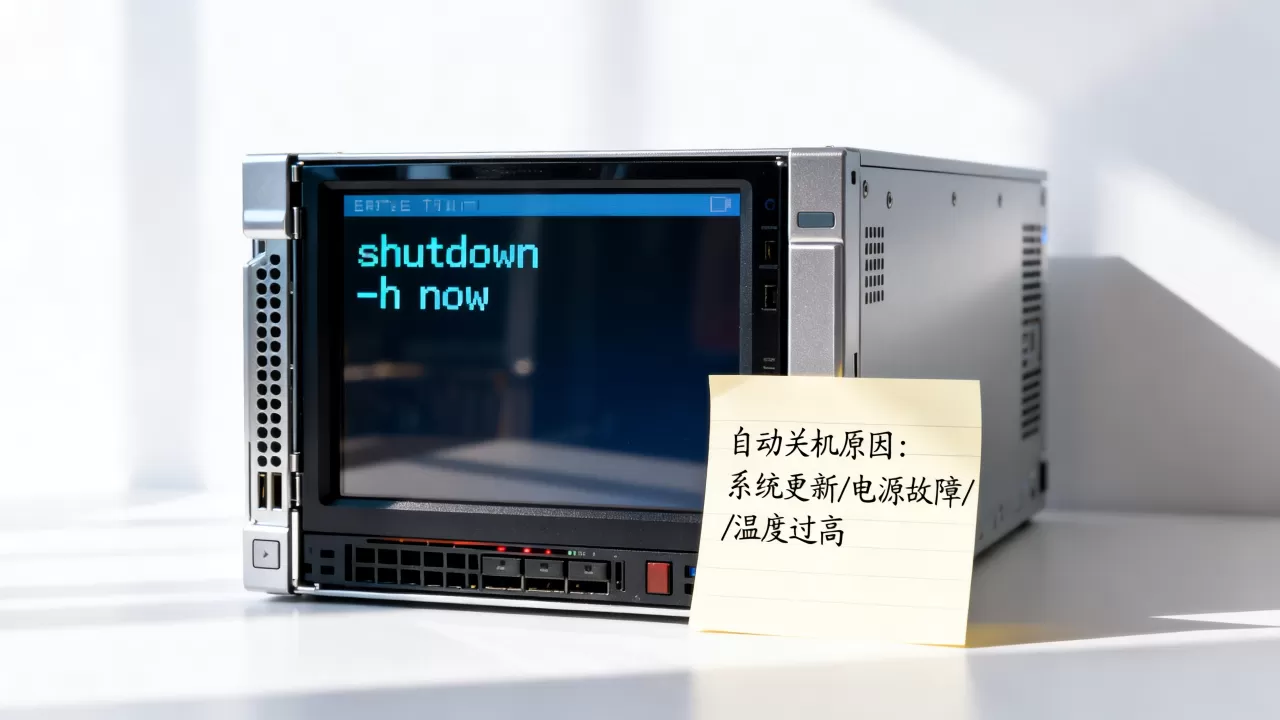 服务器shutdown命令怎么用,服务器自动关机是什么原因? 服务器shutdown命令怎么用,服务器自动关机是什么原因?