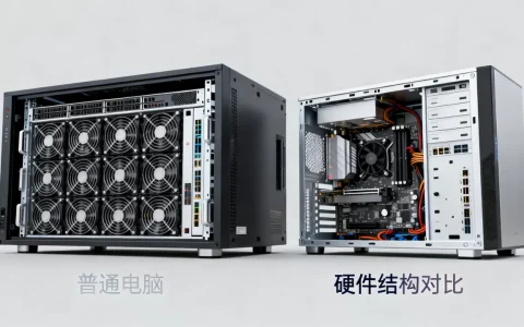 服务器和电脑有什么区别，服务器能当普通电脑用吗？