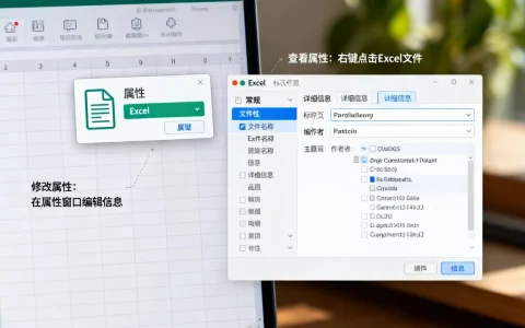 Excel文件属性在哪里查看，如何修改Excel文档属性？