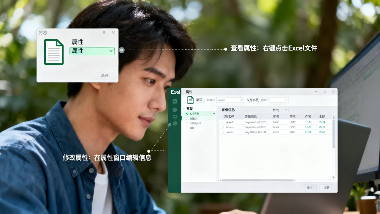 Excel文件属性在哪里查看,如何修改Excel文档属性? Excel文件属性在哪里查看,如何修改Excel文档属性?