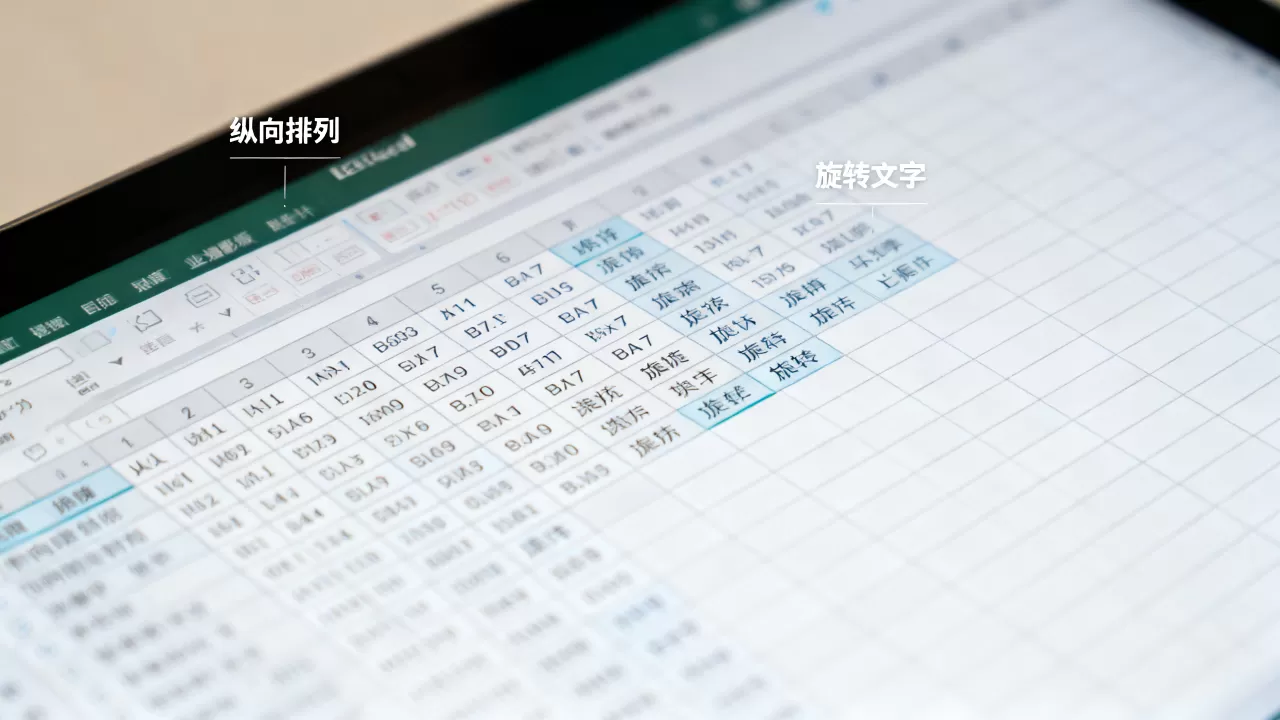 Excel文字怎么设置纵向排列,Excel单元格文字如何旋转? Excel文字怎么设置纵向排列,Excel单元格文字如何旋转?